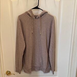 Travis Mathew Men’s Cloud Waffle Hoodie Oxford Tan